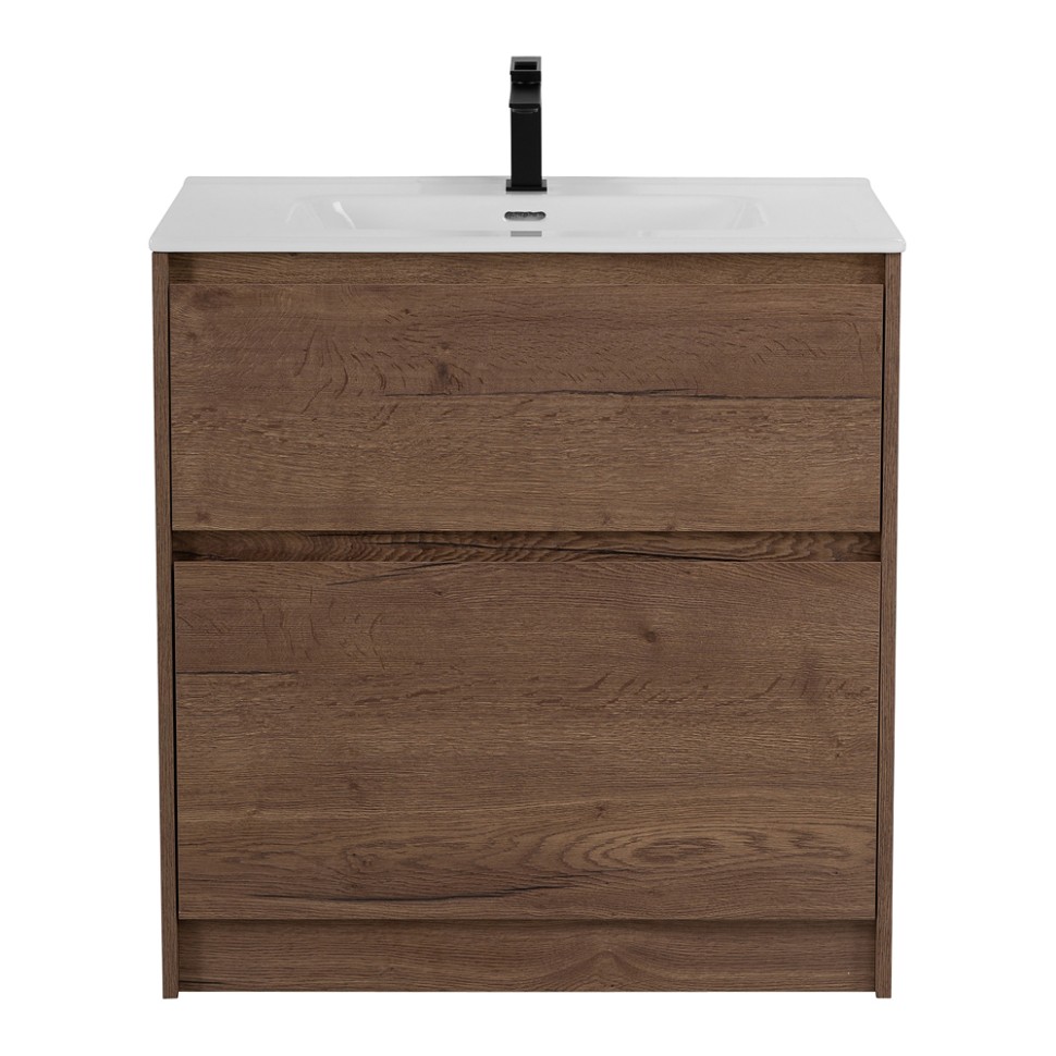 База под раковину напольная BelBagno KRAFT39-800/390-2C-PIA-RT Rovere Tabacco