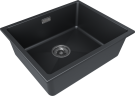 Мойка LUMI 55UNI, IT-GRANIT, LU55-AN, антрацит, 555х460, Paulmark