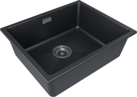 Мойка LUMI 55UNI, IT-GRANIT, LU55-AN, антрацит, 555х460, Paulmark