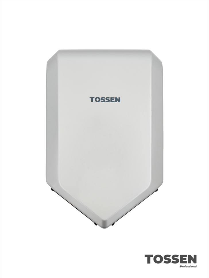 TOSSEN HS 1310 M - высокоскоростная сушилка для рук (ABS-пластик) (коллекция «Классический серый»)  