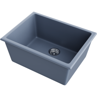 Кухонная мойка Omoikiri Okinoshima 61-U/I-SB Natceramic/smoky blue