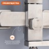 Душевая система Prohanss для ванны и душа P30.24.05 Сатин