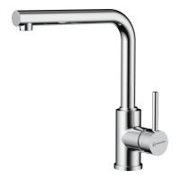 Смеситель для кухни Omoikiri Nakagawa-C латунь/хром