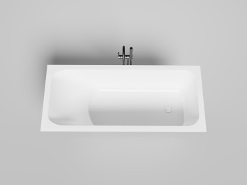Ванна встраиваемая ORLANDA KIT 170x75 покраска по RAL полностью S-Sense Глянцевое