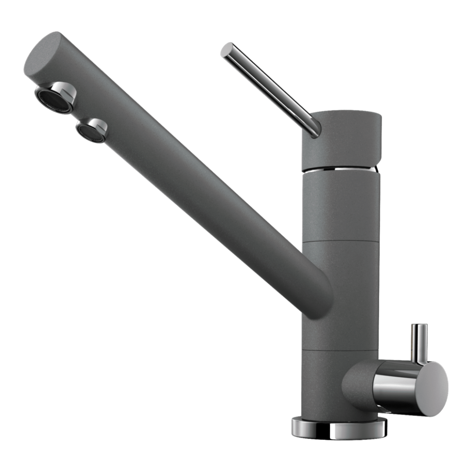 Смеситель для кухни Omoikiri Tonami-PL латунь/платина