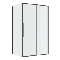Душевое ограждение Niagara Nova NG-34-11AGR-A90GR-34 (110х90х195) прямоугольник,раздвижная,графит,стекло прозрачное,2 места