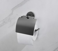 Бумагодержатель Timo Saona 13042/18 черное золото