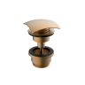 Донный клапан GRB VALVES 05055525 клик-клак, квадратный, медь  