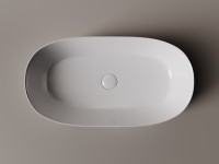 Умывальник чаша накладная овальная Element 675x350x140мм