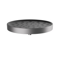 Комплект Inspire VSHH-3I2AHGM, верхний душ с держателем, ручной душ с шлангом, вороненая сталь