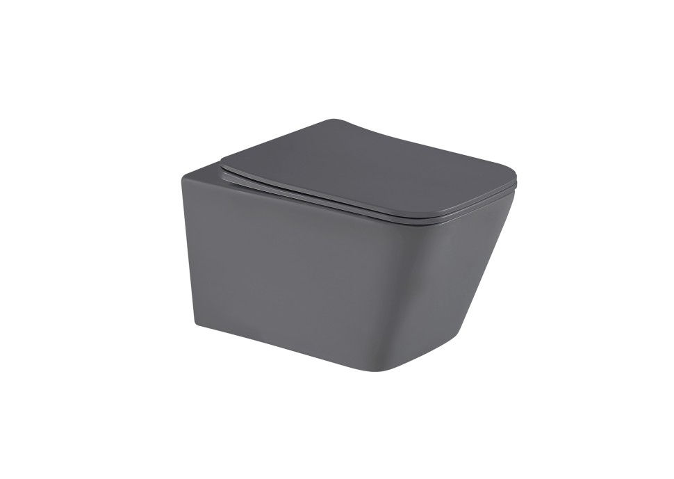 Унитаз подвесной Tornado Gid Tr2143TF-Dgm 62304Y серый матовый 49x34x36