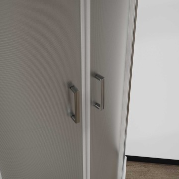Душевой уголок Сити (City) VSQ-5CT800MT, 800*800, хром, стекло текстурное