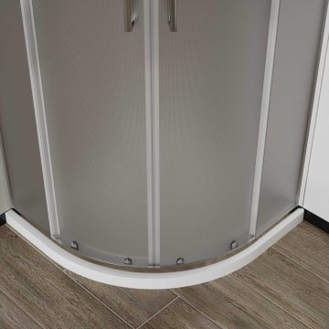 Душевой уголок Сити (City) VSQ-5CT800MT, 800*800, хром, стекло текстурное