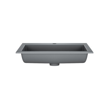 Раковина VCB-13600G из кварца, цвет серый