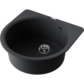 Кухонная мойка Omoikiri Akegata 51-BL Artgranit/черный