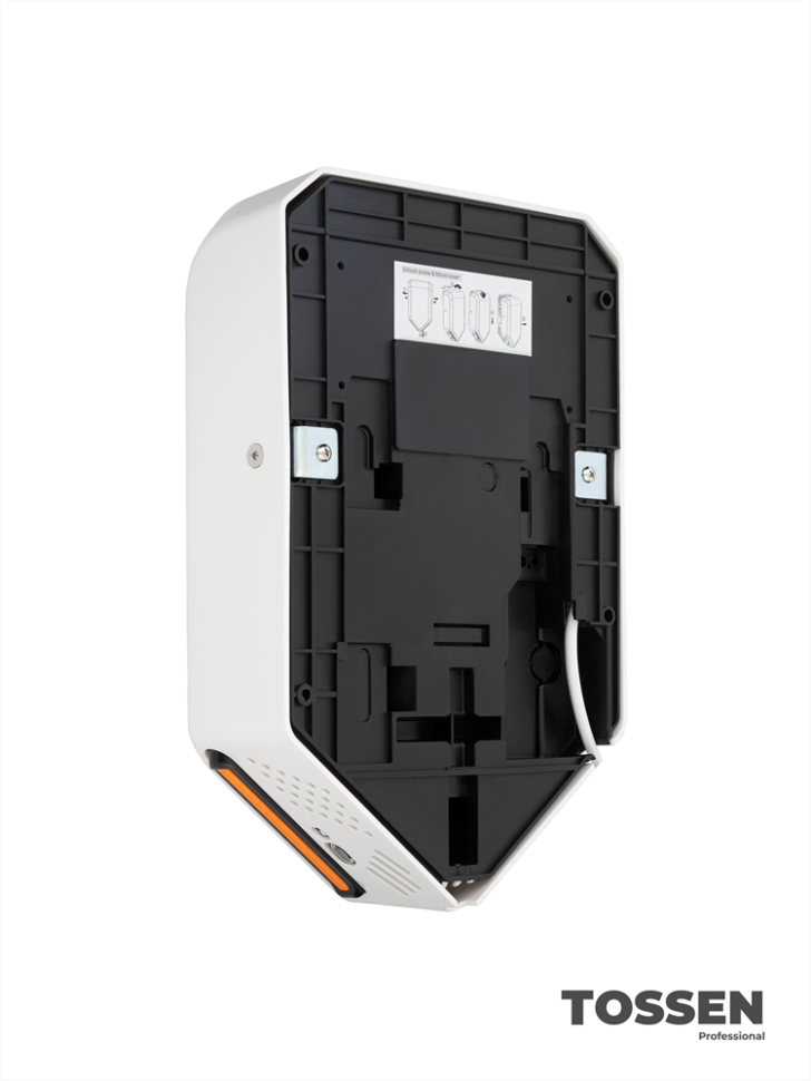 TOSSEN HS 1310 MW - высокоскоростная сушилка для рук (ABS-пластик) (коллекция «Классический белый»)  