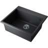 Кухонная мойка Omoikiri Tedori 57-BL Tetogranit/черный