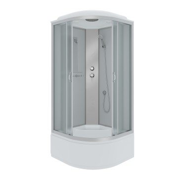 Душевая кабина Niagara Classic NG-2309-14 (100х100х215) высокий поддон(40см),стекло матовое,4 места