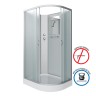 Душевая кабина Niagara Classic NG-3312-14LBK (120х80х200) низкий поддон(13см),стекло матовое,3 места