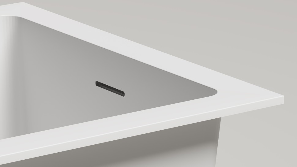 Ванна встраиваемая CASCATA KIT 170x70  покраска по RAL полностью S-Sense Матовое