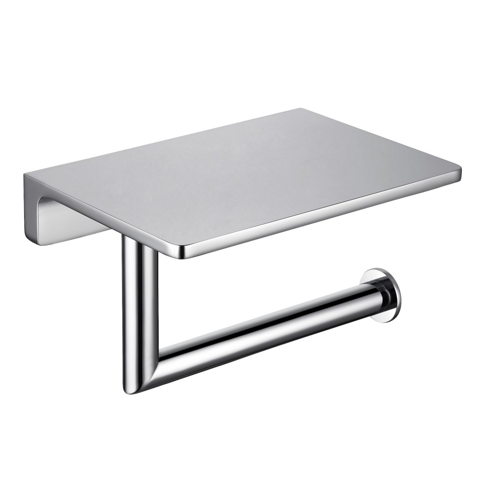 Бумагодержатель с полкой для телефона Timo Selene 10040/00 хром