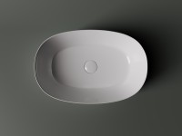 Умывальник чаша накладная овальная Element 540x350x145мм