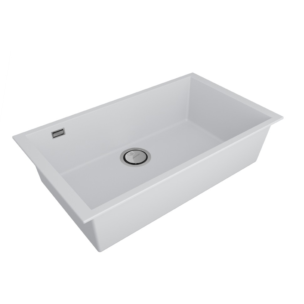Мойка NEO CLASSIC 76, ACRYSTONE, PM967644-WH, WHITE, 760х435 мм, Paulmark