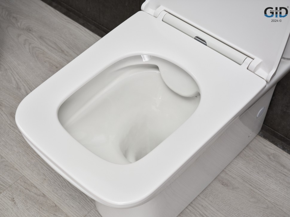 Унитаз напольный Gid Tn2125 62245Y белый 64.5x37x83