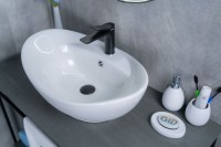 Раковина Gid N9018 51107 накладная белая 59x39x21