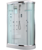 Timo Lux T-7702 L душевая кабина 120*85*225, турецкая баня хамам