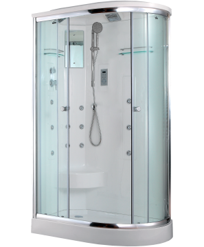 Timo Lux T-7702 L душевая кабина 120*85*225, турецкая баня хамам
