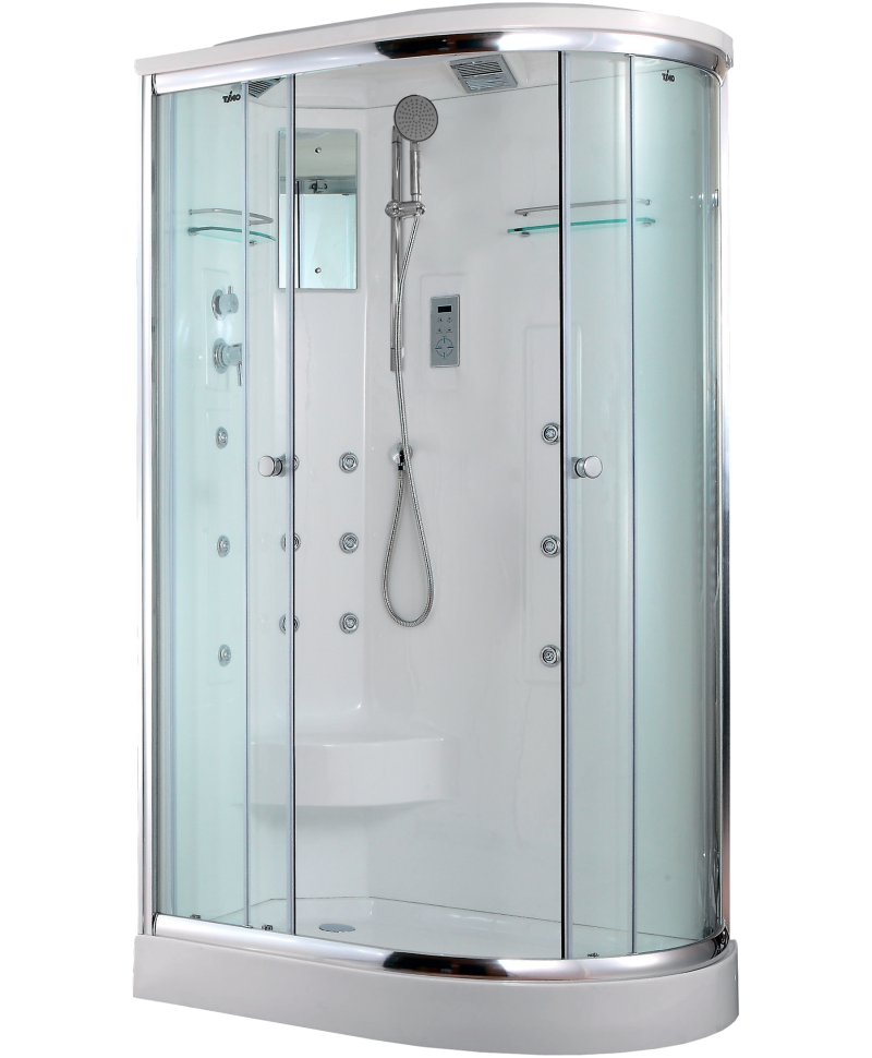 Timo Lux T-7702 L душевая кабина 120*85*225, турецкая баня хамам