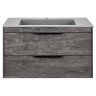 База под раковину Chiara 2D 800 подвесная, 2 выкатных ящика soft-close, G.Stone