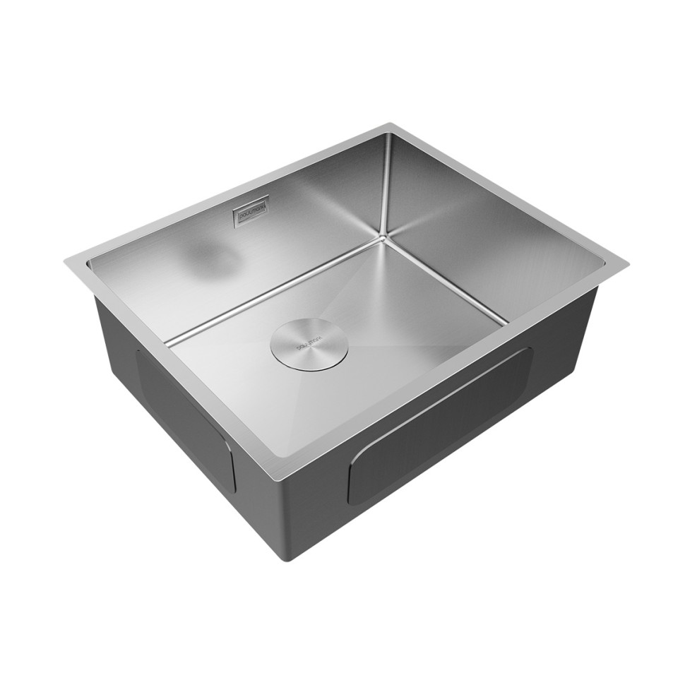 Мойка нерж. сталь NEXT 54 UNI, PM215444-BS, брашированная нерж.сталь, 540х440мм, Paulmark 1,2мм
