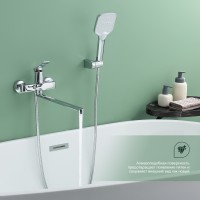 Смеситель Splenka универсальный для ванны S31.22 Хром