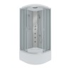 Душевая кабина Niagara Classic NG-2309-14G (100х100х215) высокий поддон(40см),стекло матовое,4 места
