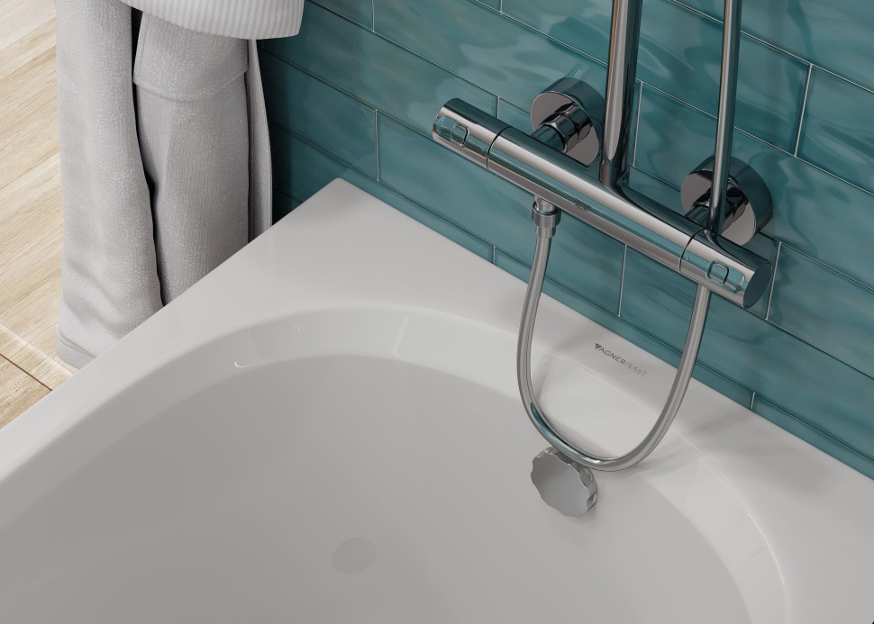 Акриловая ванна VAGNERPLAST KASANDRA 160x70