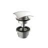 Донный клапан GRB VALVES 05055923 клик-клак, квадратный, никель  