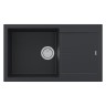 Мойка EXTENSIO 86, ACRYSTONE, PM988650-AN, ANTRACITE, 860х500 мм, Paulmark