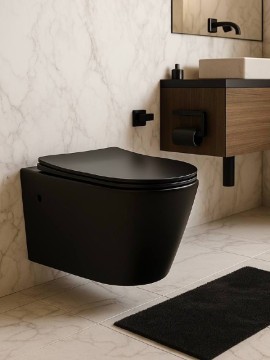 Унитаз подвесной TIMO INARI TK-503MB (490*380*365), шт