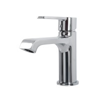 Смеситель для раковины без донного клапана BelBagno AURORA-LVM-CRM-W0
