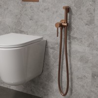 Гигиенический душ VHFW-101BC из латуни, со смесителем, брашированная медь