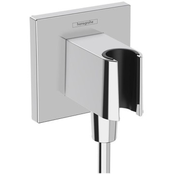 Держатель ручного душа Hansgrohe , с выводом, цвет: хром 26889000