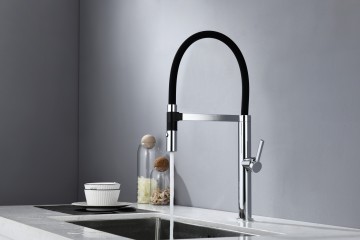 AQM9904CR Cucina Смеситель для кухни с гибким изливом, хром