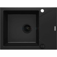 Гранитная мойка, 1-чаша с осушкой