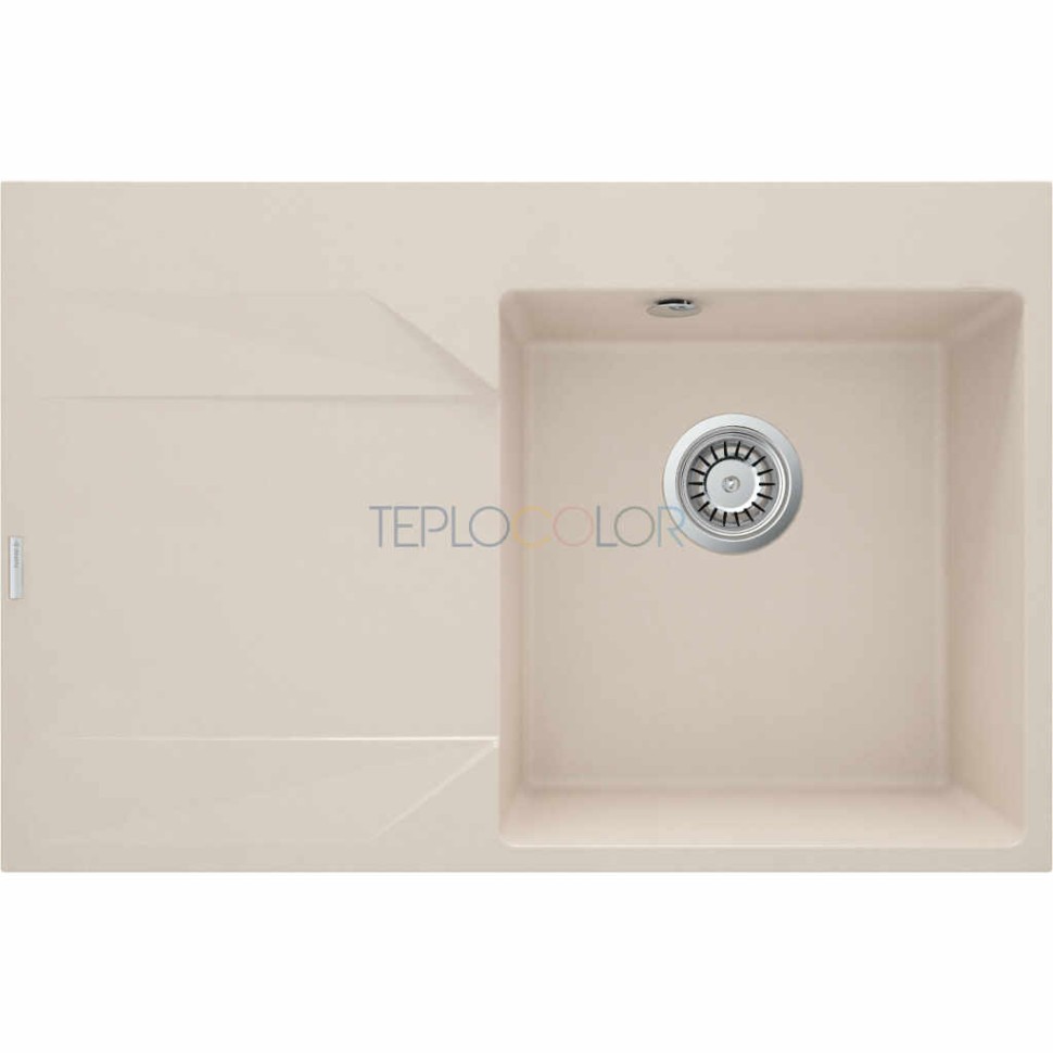 Гранитная мойка, 1-чаша с осушкой - левый