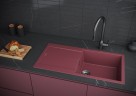 Мойка EXTENSIO 86, ACRYSTONE, PM988650-ME, MERLOT, 860х500 мм, Paulmark