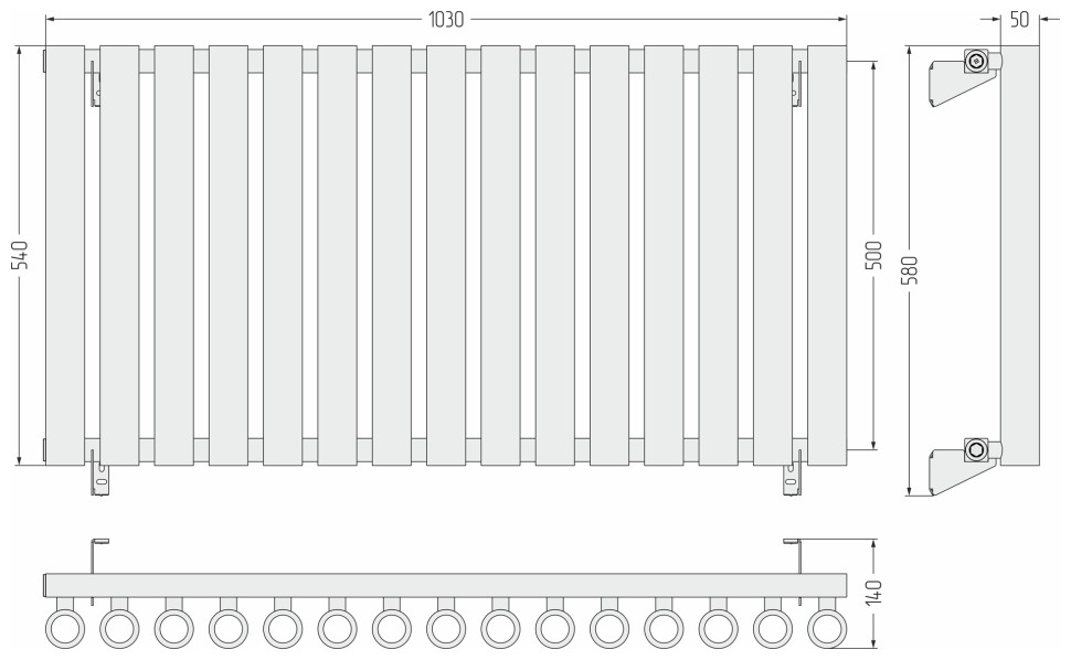 Кумир-0 500х1030 15 секций