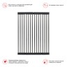 Сушилка для мойки 440*320мм(квадрат.) Raglo, графит R731