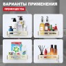 Полка для ванной комнаты 290*115*55мм Raglo сатин золото